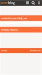 Mobile Screenshot of crealutins.over-blog.com