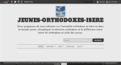 Desktop Screenshot of jeunes-orthodoxes-isere.over-blog.fr