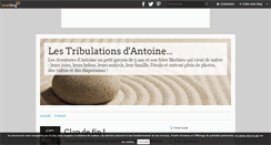 Desktop Screenshot of lestribulationsdantoine.over-blog.com