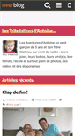 Mobile Screenshot of lestribulationsdantoine.over-blog.com