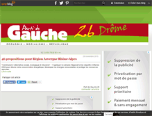 Tablet Screenshot of lepartidegauche26.over-blog.com
