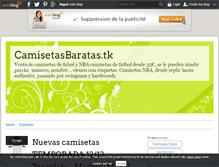 Tablet Screenshot of camisetasbaratas.over-blog.com