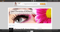 Desktop Screenshot of lechemindalbert.over-blog.com
