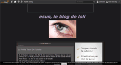 Desktop Screenshot of esun.over-blog.com