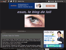 Tablet Screenshot of esun.over-blog.com