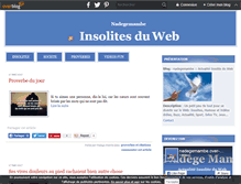 Tablet Screenshot of nadegemambe.over-blog.com