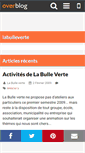 Mobile Screenshot of labulleverte.over-blog.com