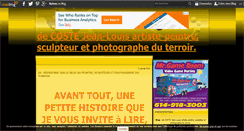 Desktop Screenshot of coste.artiste-peintresetsculpteur.over-blog.com