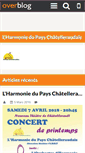 Mobile Screenshot of harmoniedupayschatelleraudais.over-blog.com