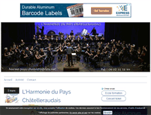 Tablet Screenshot of harmoniedupayschatelleraudais.over-blog.com