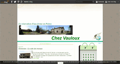 Desktop Screenshot of chez-vauloup.over-blog.com