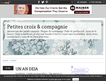 Tablet Screenshot of petitescroix-compagnie.over-blog.com