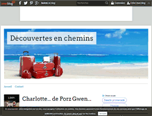 Tablet Screenshot of decouvertesenchemins.over-blog.com