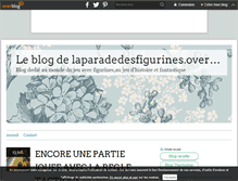 Tablet Screenshot of laparadedesfigurines.over-blog.com