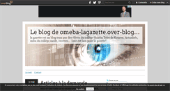 Desktop Screenshot of omeba-lagazette.over-blog.com