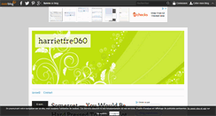 Desktop Screenshot of harrietfre060.over-blog.com