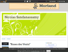 Tablet Screenshot of nicolas.sandanassamy.over-blog.com