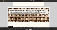 Desktop Screenshot of monhommeaufoyer-livre.over-blog.com