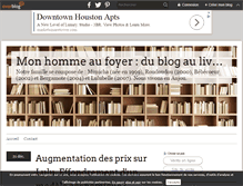 Tablet Screenshot of monhommeaufoyer-livre.over-blog.com