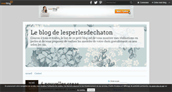 Desktop Screenshot of lesperlesdechaton.over-blog.com