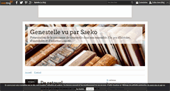 Desktop Screenshot of genestelle.over-blog.fr