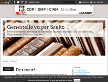 Tablet Screenshot of genestelle.over-blog.fr