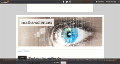 Desktop Screenshot of maths-sciences.over-blog.com