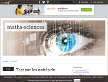 Tablet Screenshot of maths-sciences.over-blog.com