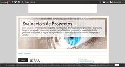 Desktop Screenshot of evaluaciondeproyectos.over-blog.es