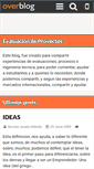 Mobile Screenshot of evaluaciondeproyectos.over-blog.es