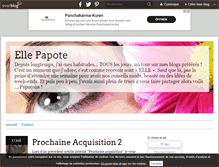Tablet Screenshot of ellepapote.over-blog.com