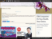 Tablet Screenshot of celebralavida.over-blog.com