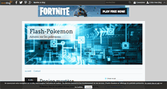 Desktop Screenshot of flash-pokemon.over-blog.com