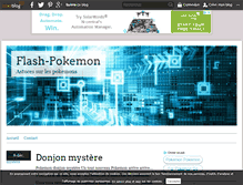 Tablet Screenshot of flash-pokemon.over-blog.com