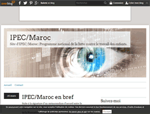 Tablet Screenshot of ipec-maroc.over-blog.com