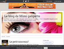 Tablet Screenshot of mimigalipette.over-blog.com