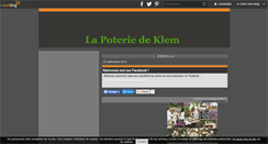Desktop Screenshot of la-poterie-de-klem.over-blog.com