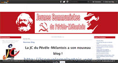 Desktop Screenshot of mjcf.pevele-melantois.over-blog.fr