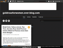 Tablet Screenshot of goldroseforwomen.over-blog.com