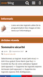 Mobile Screenshot of informatic.over-blog.com