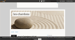 Desktop Screenshot of les-chardons.over-blog.com