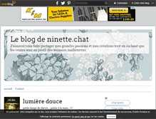 Tablet Screenshot of l.atelier.de.ninette.over-blog.com