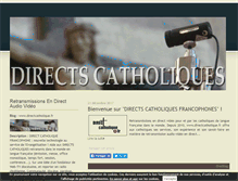 Tablet Screenshot of directcatholique.over-blog.com
