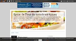 Desktop Screenshot of epices.over-blog.fr