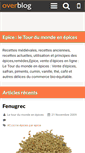 Mobile Screenshot of epices.over-blog.fr