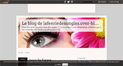 Desktop Screenshot of lafeeriedesongles.over-blog.com