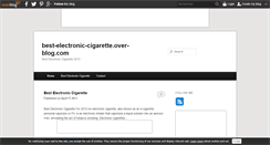 Desktop Screenshot of best-electronic-cigarette.over-blog.com