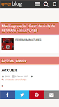 Mobile Screenshot of ferrariminiatures.over-blog.com
