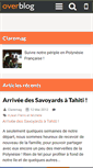Mobile Screenshot of claremag.over-blog.com