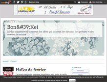 Tablet Screenshot of bonkei.over-blog.com
